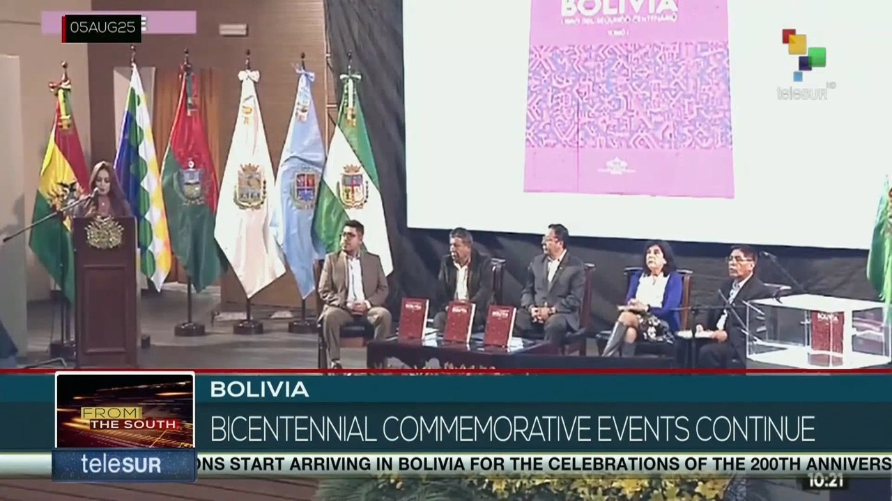 Commemorative events for Bolivia's bicentennial continue