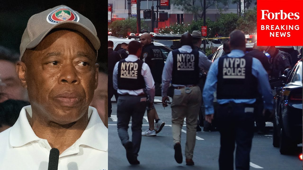 NYC Mayor Adams Asked Point Blank For Update On Midtown Manhattan Shooting