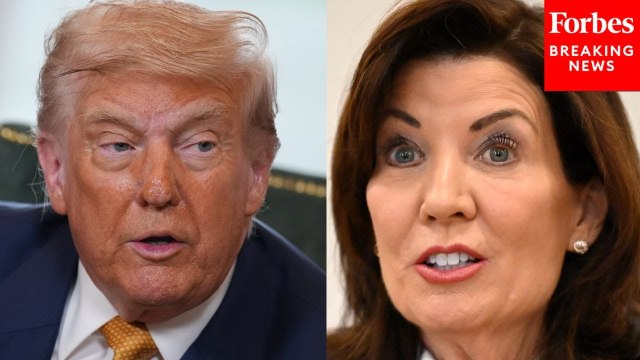 New York Governor Kathy Hochul Calls Texas Redistricting Map 'Racist' And 'Discriminatory'