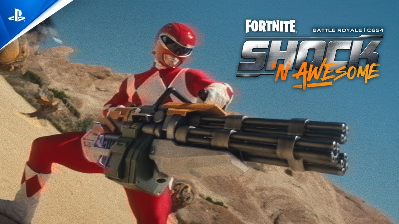 Fortnite - Bad Bugs vs Power Rangers in Battle Royale: Shock ‘N Awesome | PS5 & PS4 Games