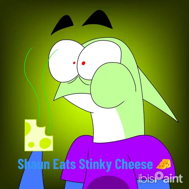 Fritz the Fish: Shaun Eats Stinky Cheese in Speedpaint