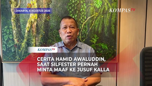 Cerita Hamid Awaluddin saat Silfester Pernah Minta Maaf ke Jusuf Kalla