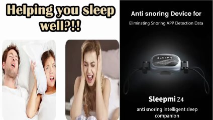Sleepmi Z4: Smart anti-snore device, helping you sleep well