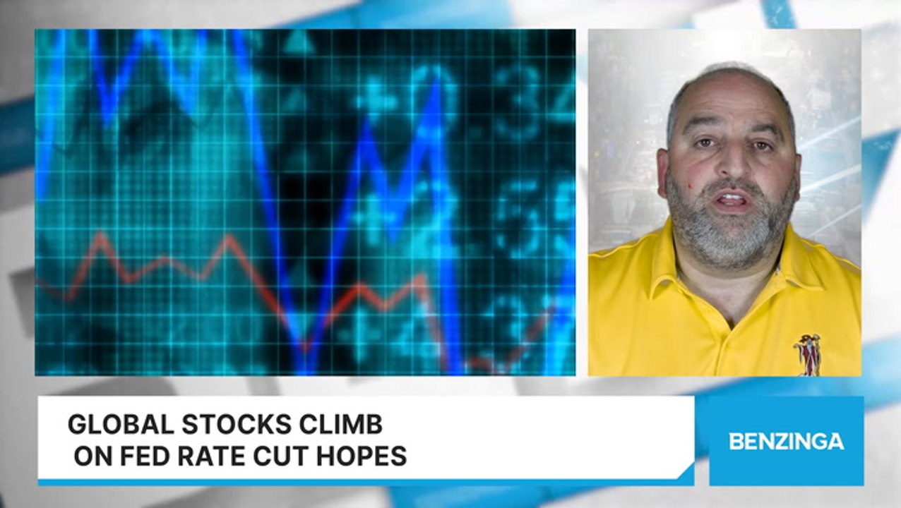 Global Stocks Climb On Fed Rate Cut Hopes