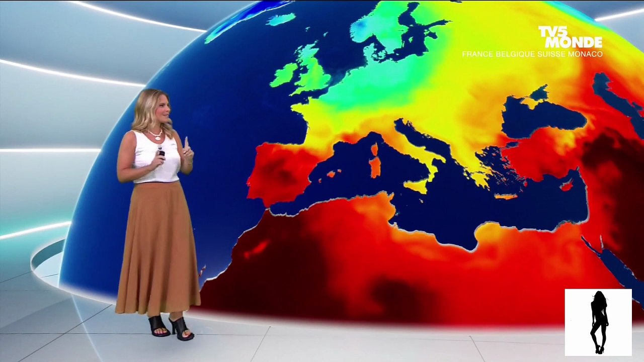 Olivia Roks – Tempête Florisse, chaleur au Sud et fraîcheur en Afrique du Sud – Météo TV5MONDE (5 août 2025)