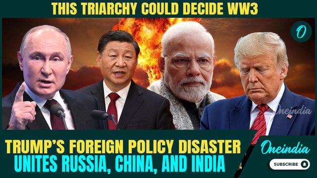 WW3 Warning: China, India, Russia Alliance Could DESTROY U.S Military Power | Trump's BIGGEST Threat