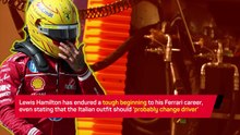 Lewis Hamilton's Ferrari nightmare