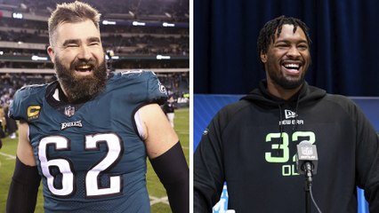 NFL: Jason Kelce comparte sus tácticas de juego con el rookie Hollin Pierce