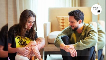 El príncipe Hussein de Jordania felicita a su hija Imán que acaba de cumplir un año con esta tierna declaración