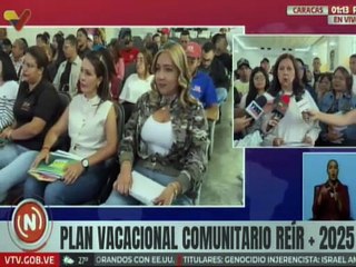 Caracas | Instalado Consejo Nacional del Plan Vacacional Comunitario Reír + 2025
