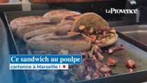 Ce sandwich au poulpe cartonne à Marseille !