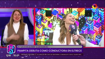 Fernanda Iglesias intentó criticar a Pampita pero la conductora la ubicó en cuestión de segundos