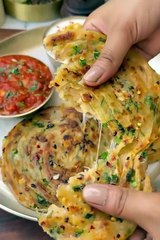 🌶️✨Chili Garlic Cheese Paratha Recipe | Spicy & Cheesy Street Style Paratha