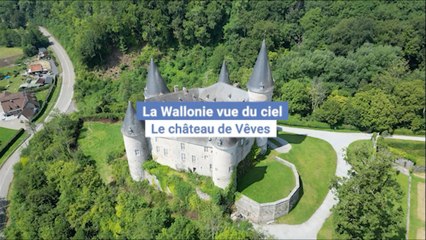 La Wallonie vue du ciel - Le Château de Vêves