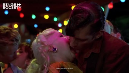 Cry-Baby (1990) Everyone's French Kissing Scene   Johnny Depp's First Role