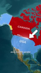 Alaska Panhandle 🇺🇸 Why Does USA Have It and Not Canada_ 🤔