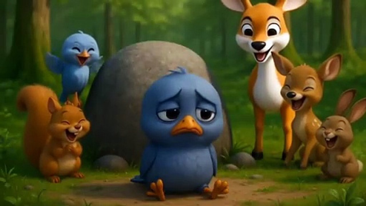 The_little_pigeon_🕊who_can’t_fly___cute_and_funny_story___Forest_stories(360p)
