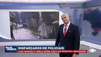 Bandidos disfarçados de policais civis