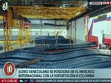 CVG realiza exportación de barras de acero hacia Colombia impulsando el desarrollo económico