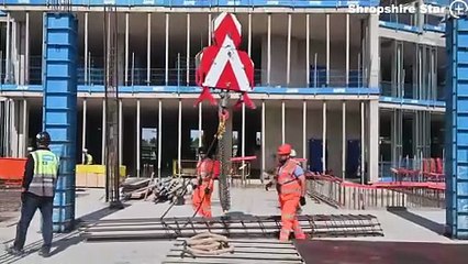 One year into construction, how is Shrewsbury hospital's multi-million-pound redevelopment taking shape?