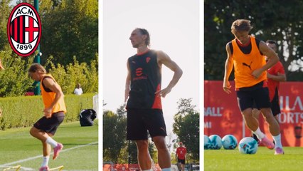 Serie A: Luka Modric y su primer entrenamiento con el AC Milan