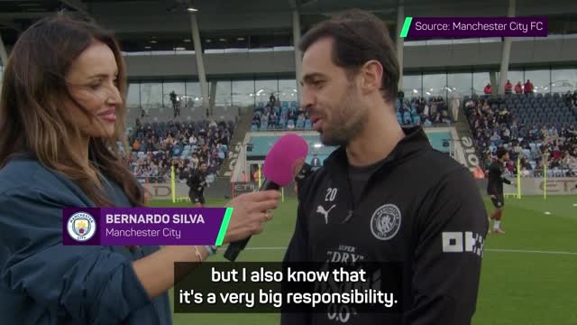 Bernardo Silva hoping to leave a legacy as Manchester City captain