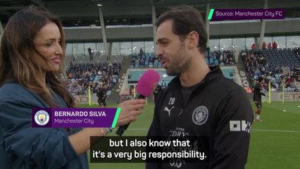 Bernardo Silva hoping to leave a legacy as Manchester City captain