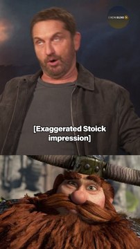 “The Animators Took Notes From Me”: Gerard Butler On Bringing Stoick Into Live-Action #shorts