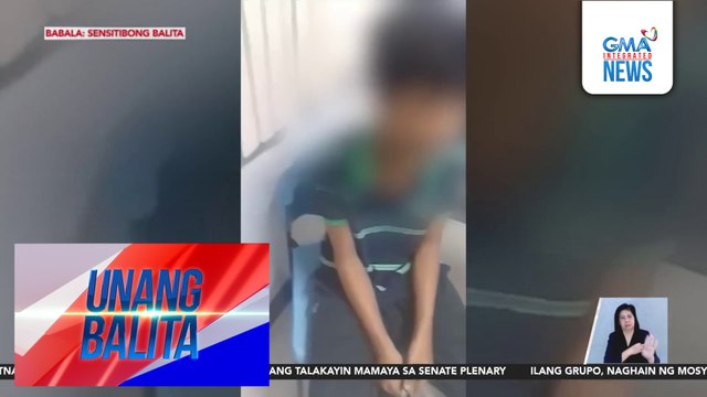 13-anyos na lalaki, sinampahan ng reklamong rape with homicide kaugnay sa pagkamatay ng 8-anyos niyang kapitbahay | Unang Balita