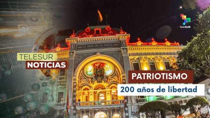 Celebración cultural en honor al Bicentenario de Bolivia