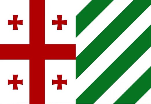 Flag of Kingdom of Abkhazia. Bendera Kerajaan Abkhazia. Kingdom of Abkhazia Flag. აფხაზეთის სამეფოს დროშა. Аԥсны Аҳра абираҟ. Флаг Королевства Абхазия. Drapeau du Royaume d'Abkhazie. Bandeira do Reino da Abkhazia. Bandera del Reino de Abjasia. アブハジア王国の国旗