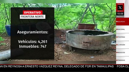 Van 5, 996 personas detenidas por ‘Operación Frontera Norte’