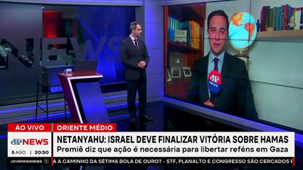 Netanyahu afirma que Israel deve finalizar vitória sobre Hamas