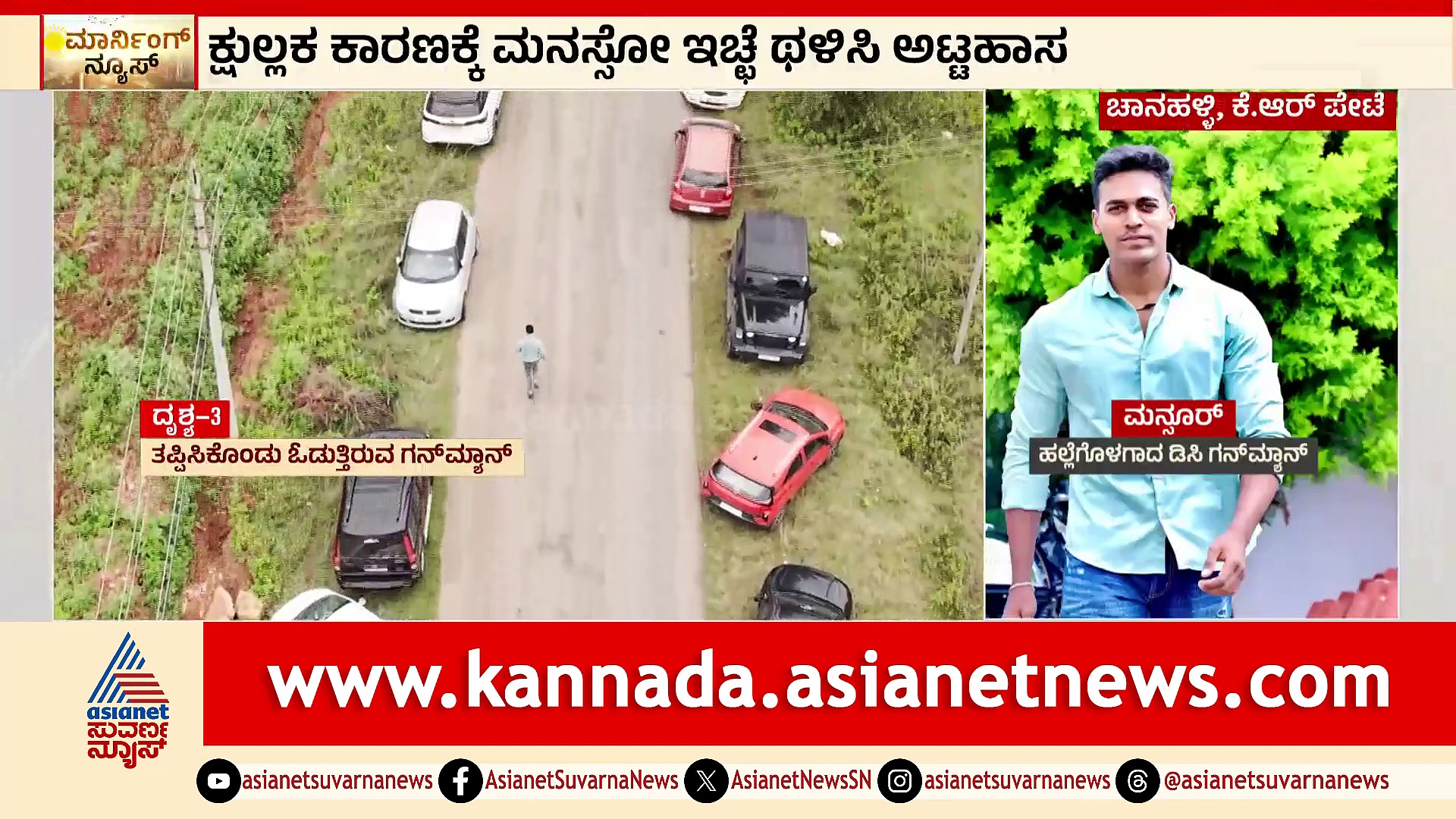 ರಾಮನಗರ ಡೀಸಿ ಗನ್‌ಮ್ಯಾನ್‌ ಮೇಲೆ ಪುಂಡರಿಂದ ಹಲ್ಲೆ: ಕಾರಣವೇನು?