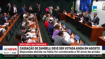 Cassação de Zambelli deve ser votada ainda em agosto