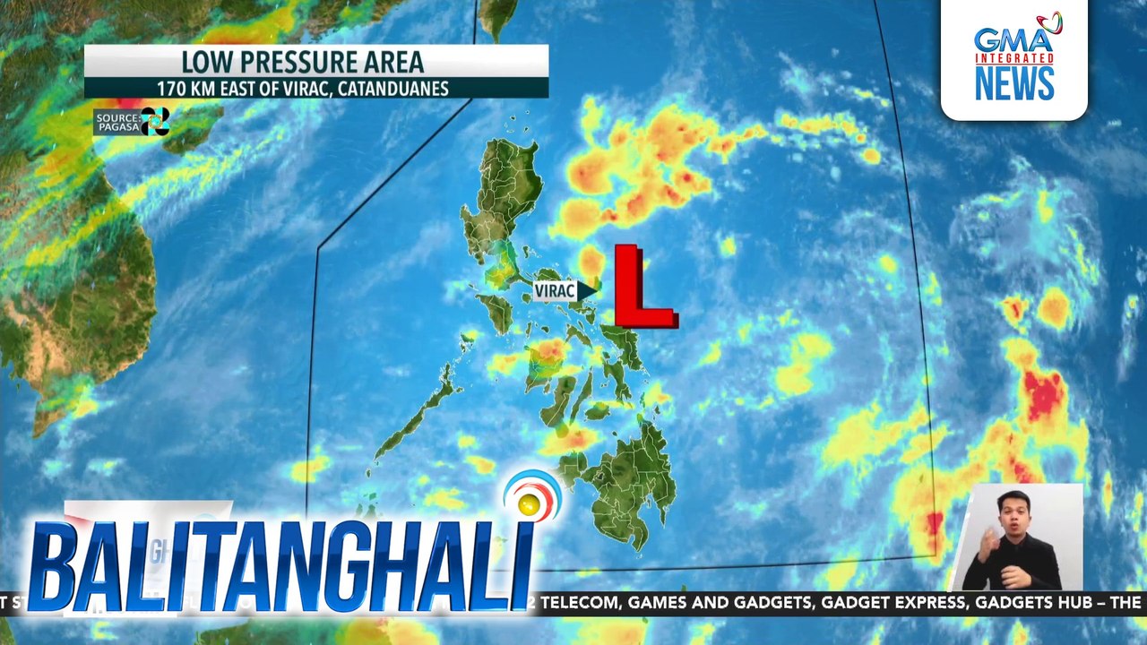PAGASA - LPA malapit sa Bicol, nagpapaulan na s...