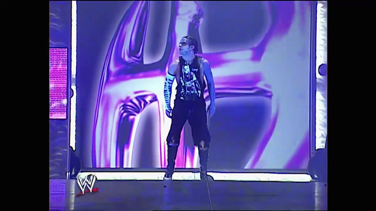 10.28.2002 WWE RAW Jeff Hardy and Bubba ray Dudley vs Chris Jericho and Christian