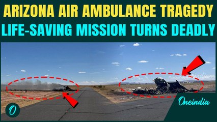 Medical Plane Crash In Arizona Kills 4 | Rescuers En Route To Pick Up Patient Near Navajo Nation