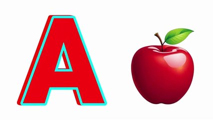 ABC Song with TWO Words for Each Letter | A for Apple | Fun Phonics for Babies