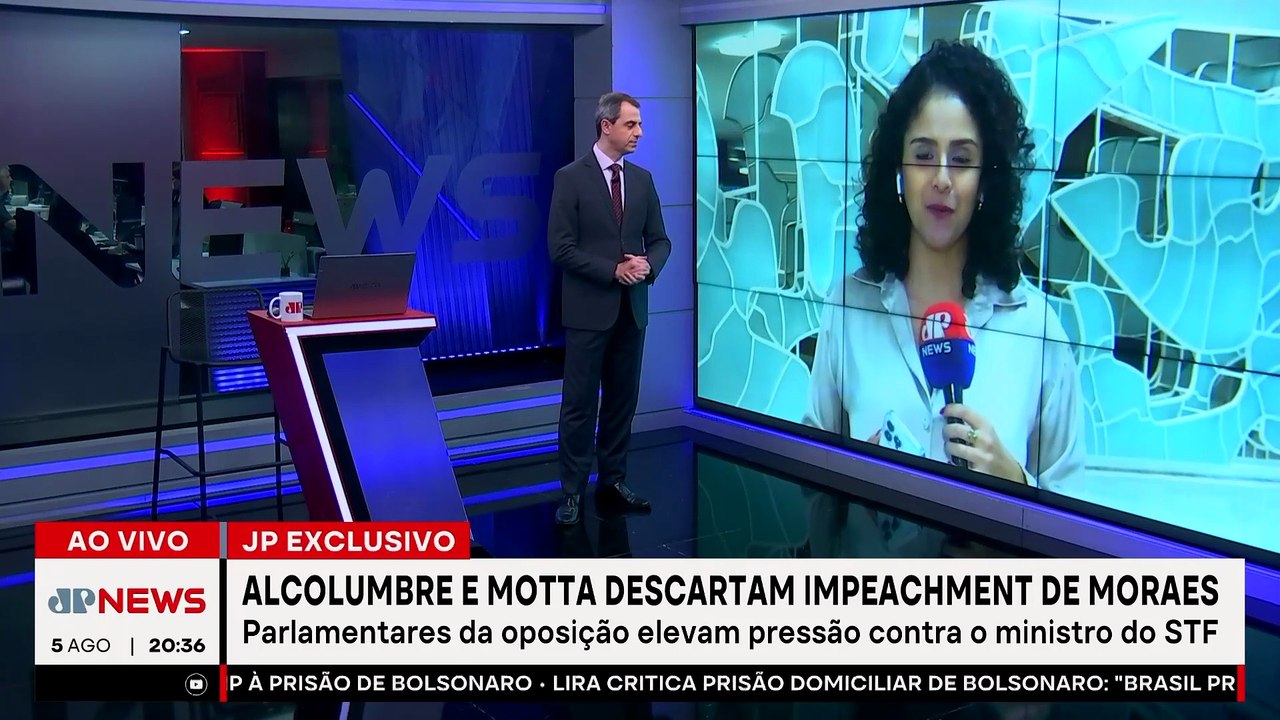 PRISÃO DOMICILIAR DE BOLSONARO CAUSA TUMULTO NO CONGRESSO NACIONAL | JORNAL JOVEM PAN - 05/08/2025