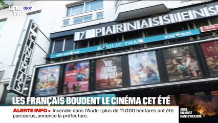 Les Français continuent de bouder le cinéma cet été