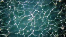 rippled water in a swimming pool