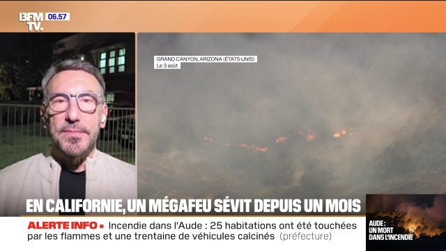 Californie: un mégafeu au nord de Los Angeles sévit depuis un mois