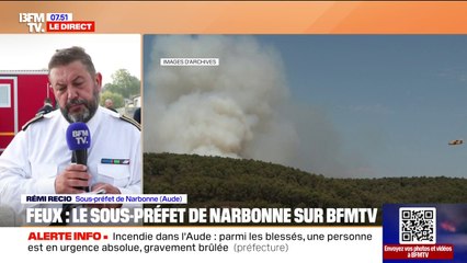 Quatre Canadair, deux Dash, près de 2.000 pompiers... Le point sur les moyens mobilisés pour lutter contre l'incendie dans l'Aude