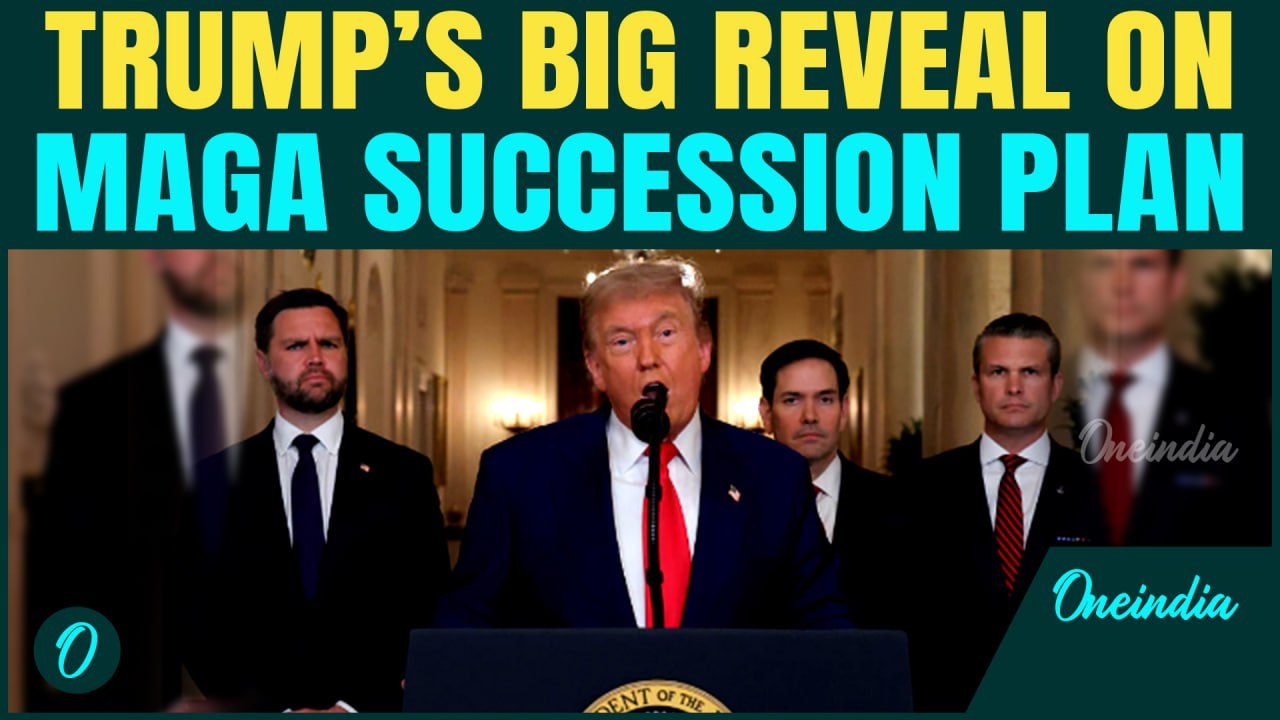Breaking: Trump Breaks Silence On MAGA Succession | Names MAGA Heir For 2028 Elections