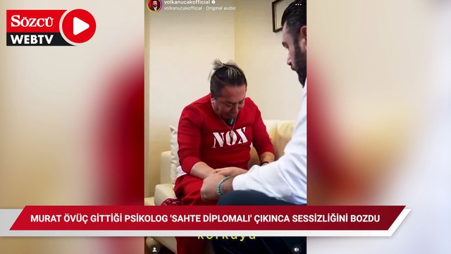 Murat Övüç gittiği psikolog 'sahte diplomalı' çıkınca sessizliğini bozdu