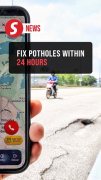 Authorities must fix potholes reported via MyJalan app in 24 hours, says Ahmad Maslan