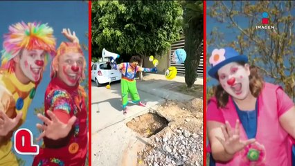 Payasito celebró que un hoyo cumplió un año