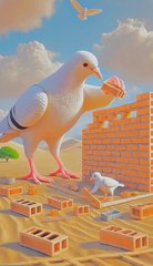 How pigeon building make #animals #firebrigade😱 #facebookviral #jalpari #foryouシ #BunnyAdventure #trend #amazingfacts #animation #indian #bestoftheday #trending #explore  #cartoon #Amazing #shorts #AI #duck #animals @follwer @Highlights @everyone