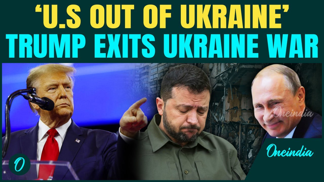 Game Over For Ukraine? Trump Plans U.S’ Official Exit From Russia-Ukraine War | Big Win For Putin